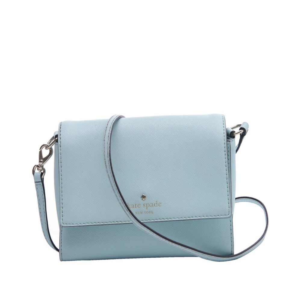 Kate Spade Blue Crossbody Bag with Adjustable Strap